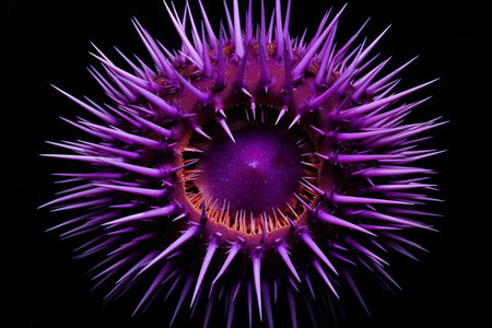Purple Variant of the Crown of Thorns Starfish: An Aesthetic 3:2 ARの素材