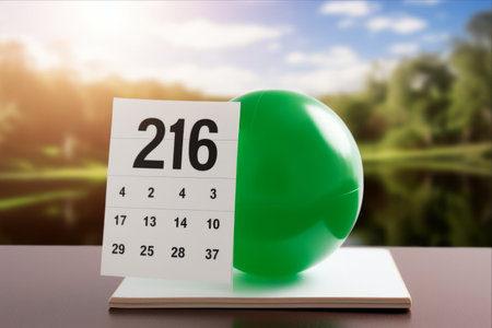 Leap into the Future: A Close-Up of a Wooden Calendar Emphasizing 29th Februaryの素材