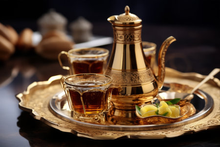 Embrace the Rich Tradition of Dallah Arabic Coffee: A Perfect Set for Ramadanの素材