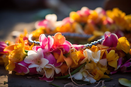 The Significance of Flowers in Indian Worship: Sacred Offerings and Symbolismの素材