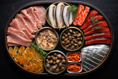 Tinned Fish Delights: Elevate Your Party with a Seacuterie Board and Dive into Seafood Flavors for a Memorable Date Nightの素材