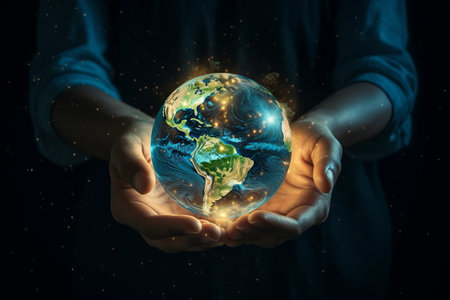 Nurturing Earth's Glow: Embracing Sustainable Practices for Conservationの素材
