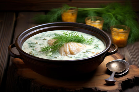 Savor the Taste of Finland: Exquisite Dill-infused Traditional Fish Soupの素材
