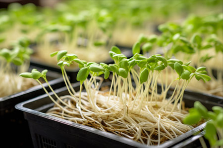 Savor the First Harvest: Fresh and Organic Bean Sprouts now Available at the Farm Market!の素材