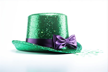 Lucky Charm Sprinkled with Glitter: Festive St. Patrick's Day Hat for Irish Celebrations!の素材