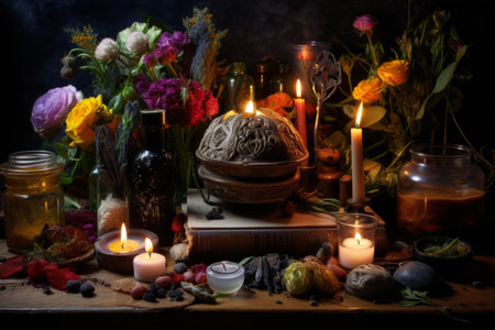 The Enchanting World of the Pagan Altar: Unveiling Spells and Ritualsの素材