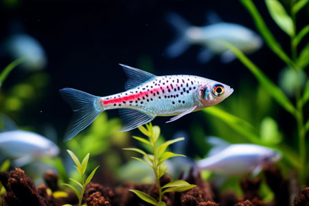 Diving Into the Troubles: Unveiling the White Spot Diseases and Other Ailments Afflicting Neon Tetra Fish in Aquariumsの素材
