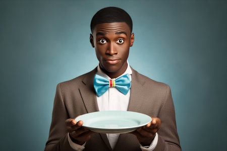 The Hilarious Apologies of the Blue Bow Tie Comedianの素材