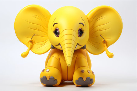 Vibrant Yellow Dumbo Big Ear PK STM in Remarkable 3:2 Scaleの素材