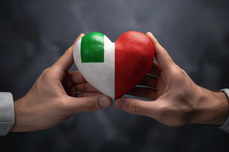 United by Love: Mexico and Ireland Embrace in Heartfelt Harmony!の素材