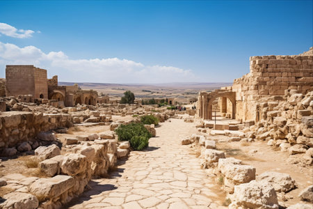 Exploring the Ancient Town of Gadara: A Glimpse into Jordan's Rich Cultural Heritageの素材