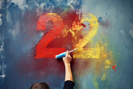 Brushing in the Future: Painting a Fresh Start for 2024! ????â¨の素材