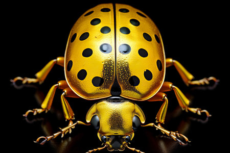 Combatting the Golden Ladybug: Effective Population Control of Aspidomorpha miliaris for the Protection of Ipomoeaceae, Convolvulaceae, and Cucurbitaceae Plantsの素材