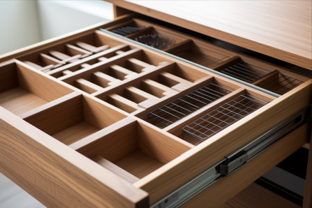 Enhance Your Kitchen Efficiency with Stylish Solid Oak Wood Cutlery Drawer Insertsの素材
