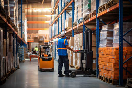 Optimizing Warehouse Logistics with Reach Truck Workers in Gurugram, India: A Key Aspect of Business-to-Business Tradeの素材