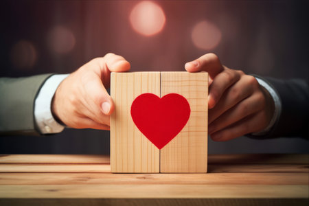 Achieving Heartfelt Business Goals: Symbolizing Target Successの素材
