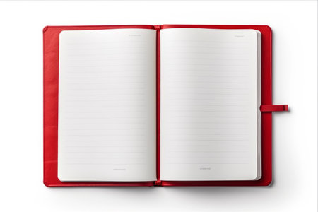 Nostalgic Reminiscences: Unveiling an 80s Vintage Red Notepadの素材