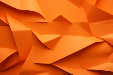 Vibrant and Refreshing: The Enchanting Orange Paper Background --ar 3:2の素材