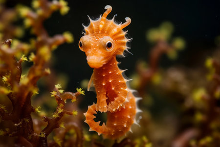 The Intriguing World of Pontoh's Pygmy Seahorse: A Fascinating Species in the Central Indo-Pacificの素材