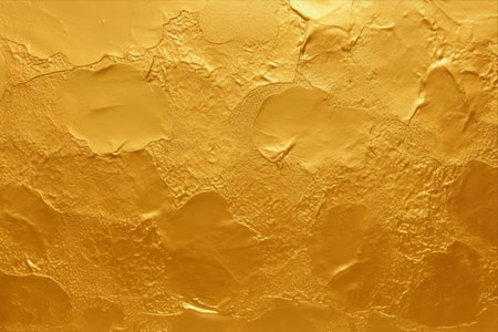 Gleaming Gold Foil Leaf: A Luxurious Texture for Wall Paper Decoration!の素材