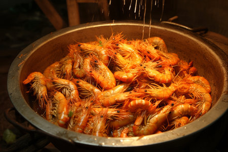 Exploring the Shrimp Farming Industry in Kaira, Khulna, Bangladesh: A Closer Look at Gher-Raised Shrimpの素材