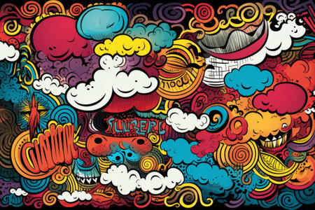 Creative Chatter: Exploring the Art of Hand Drawn Speech Bubbles [AR 3:2]の素材