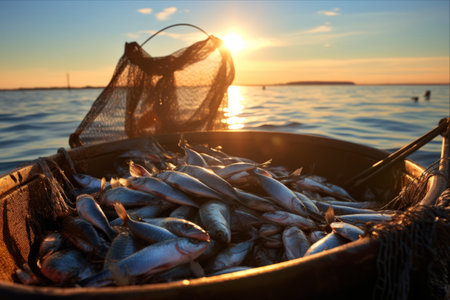 The Bountiful Harvest: Unveiling the Abundant Pacific Herring Catch in Russia's Far Eastの素材