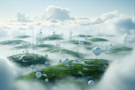 Misty Visions of a Green Net Zero 2050: Exploring the Concept of Carbon Neutrality and Climate-Neutral Strategies for a Natural Environmentの素材