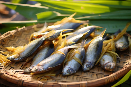 Fins and Leaves: Exploring the Natural Beauty of a Traditional Local Fish Marketの素材