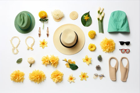 Summertime Chic: A Collection of Trendy Beach Accessories that Will Elevate Your Beach Styleの素材