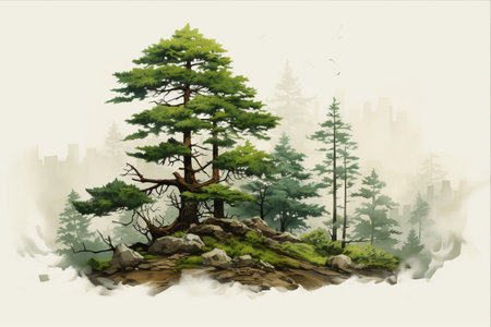 Pine - A Captivating Journey Through the Forest's Rhythmの素材