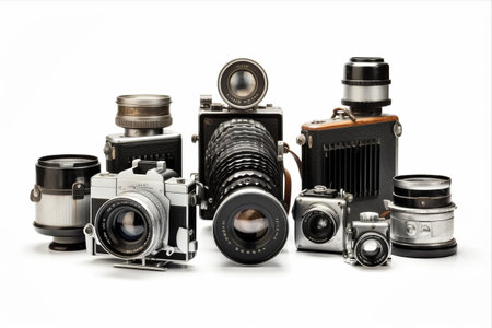 Vintage Photography Gear in a Timeless Setting: AR 3:2の素材
