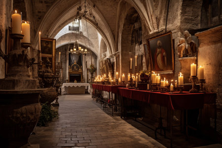 The Sacred Crypt of St. Nicholas: A Treasured Pilgrimage in Bari, Italyの素材