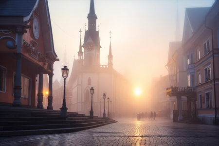 Mystical Morning at the Basilica of the Birth of the Virgin Mary: Austria's Premier Pilgrimage Havenの素材