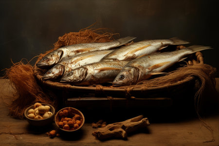 Preserving the Bounty of the Ocean: The Art of Drying Fish Ar3:2の素材