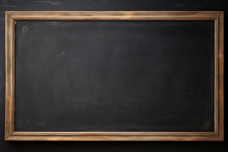 Artistic Expressions Unfold on a Layered Chalk Message Blackboardの素材