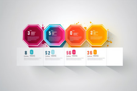 Visualizing Business Processes with Hexagonal Infographic: A Step-by-Step Guideの素材