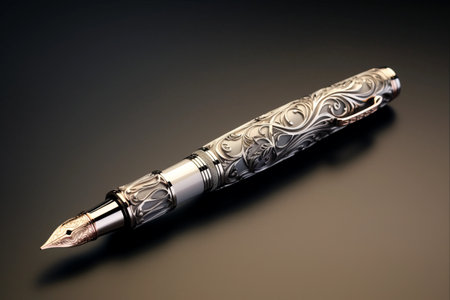 Unlocking the Magical Power of the Silver Pen --ar 3:2の素材