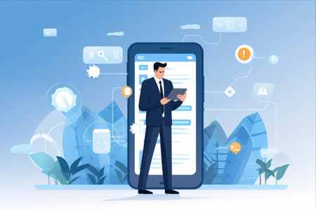 Revolutionizing Business Communication: Empowering Entrepreneurs with Smartphone Emailの素材