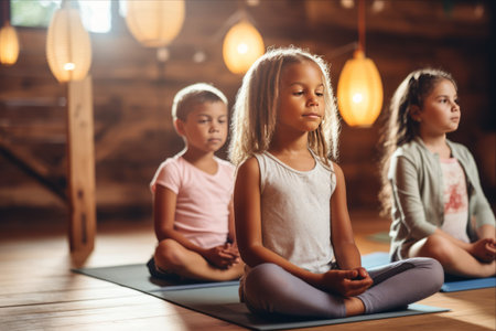 Meditation Magic: Empowering Young Girls through Yoga and Mindfulness Practiceの素材