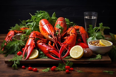 The Pinnacle of Culinary Excellence: Elevating Important Meals with Fresh Lobster â AR 3:2の素材