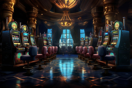 AR 3:2: The Ultimate Slot Machine Experience in a Casinoの素材