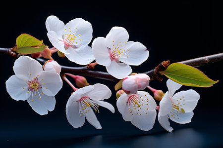 Blossoming Beauty: Capturing Spring's Cherry Flowers in 3:2 Aspect Ratioの素材
