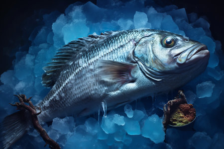 Frozen Fish: A Picker's Delight in a 3:2 Ratioの素材