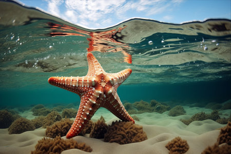Enchanting Starfish: Captivating Oceanic Beauty Unveiled in Stunning 3:2 Nature Photographyの素材