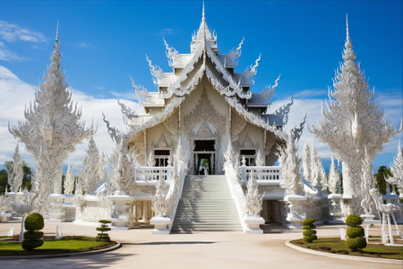 The Majestic Temple of Thailand: A Captivating 3:2 Adventureの素材