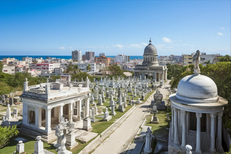 The Majestic Colon Cemetery: A Historical Gem of Havana, Cubaの素材