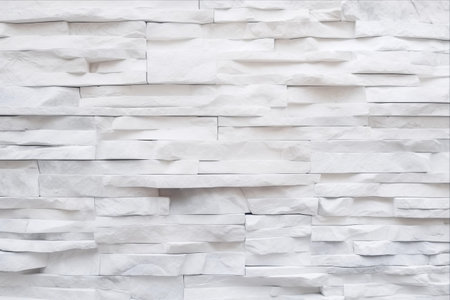 Stone Wall Abstraction: Captivating White Texture Backgroundの素材