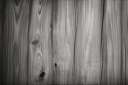 Monochromatic Magic: The Enigmatic Wooden Texture with a Black and White Effect - AR 3:2の素材