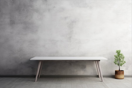 Exploring a World of Modern Furniture: International Exhibition in a Spacious Warehouse Interiorの素材